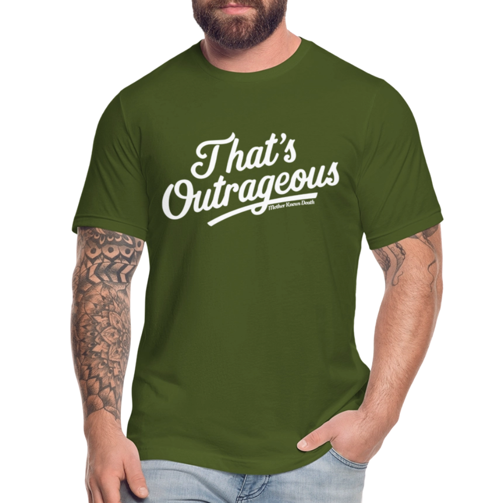 Outrageous Tee - olive