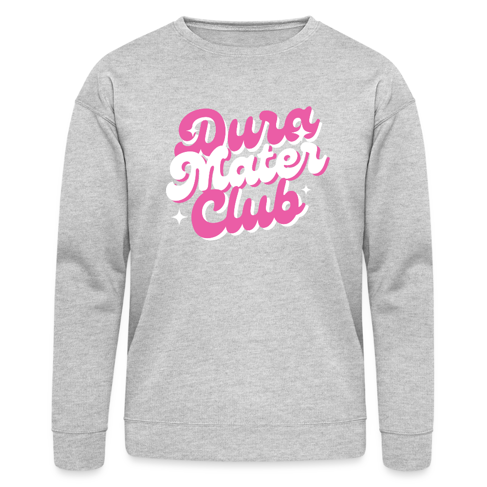 Dura Mater Club Crewneck - heather gray