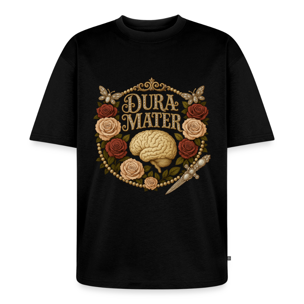 Dura Mater Floral Tee - black