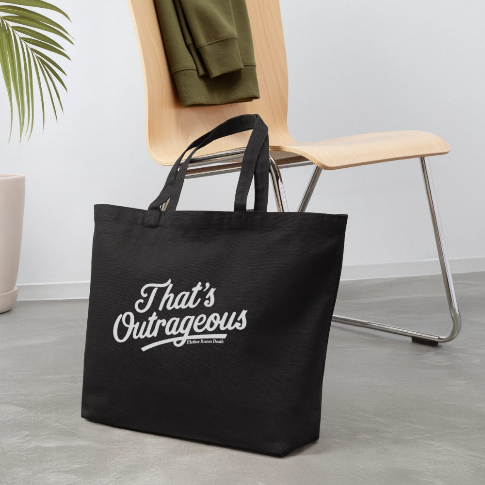 Outrageous Tote - black