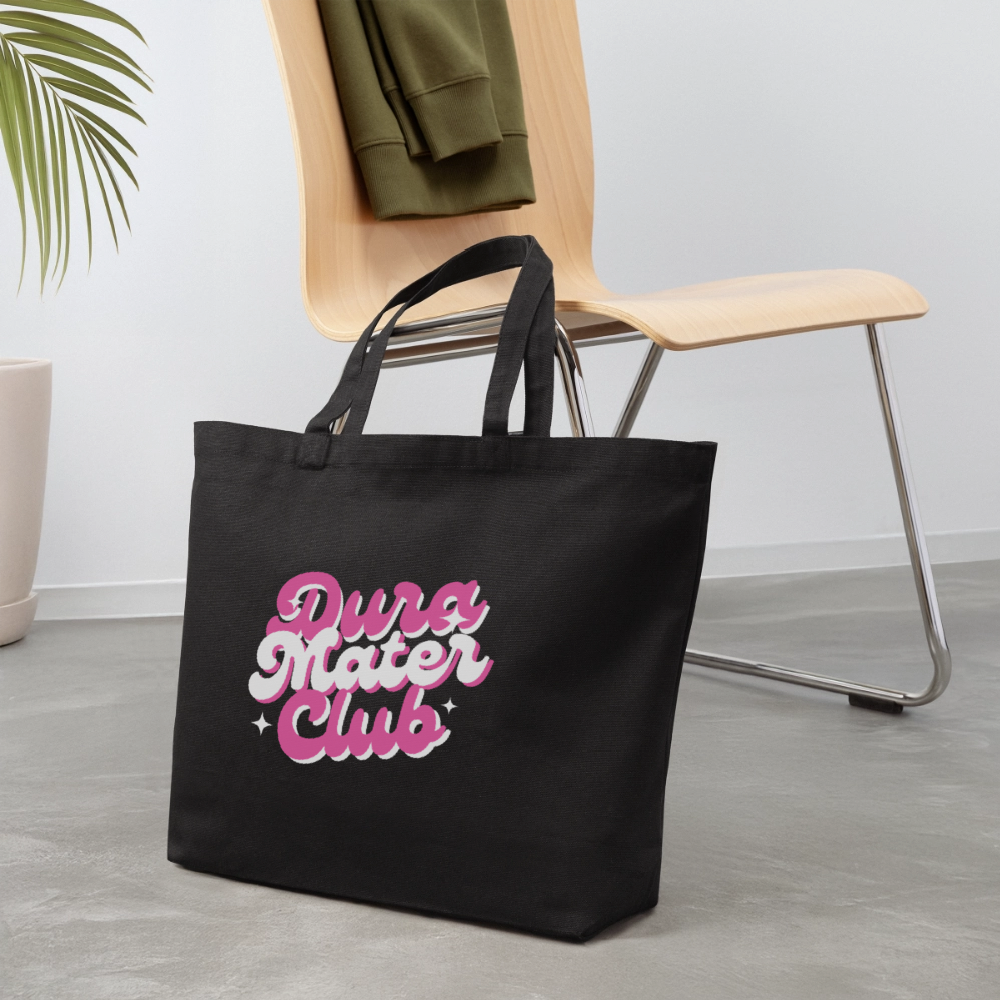 Dura Mater Club Tote Bag - black