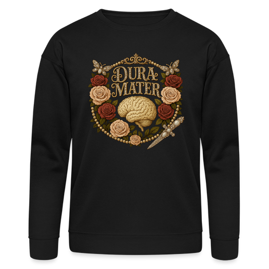 Dura Mater Floral Crewneck - black
