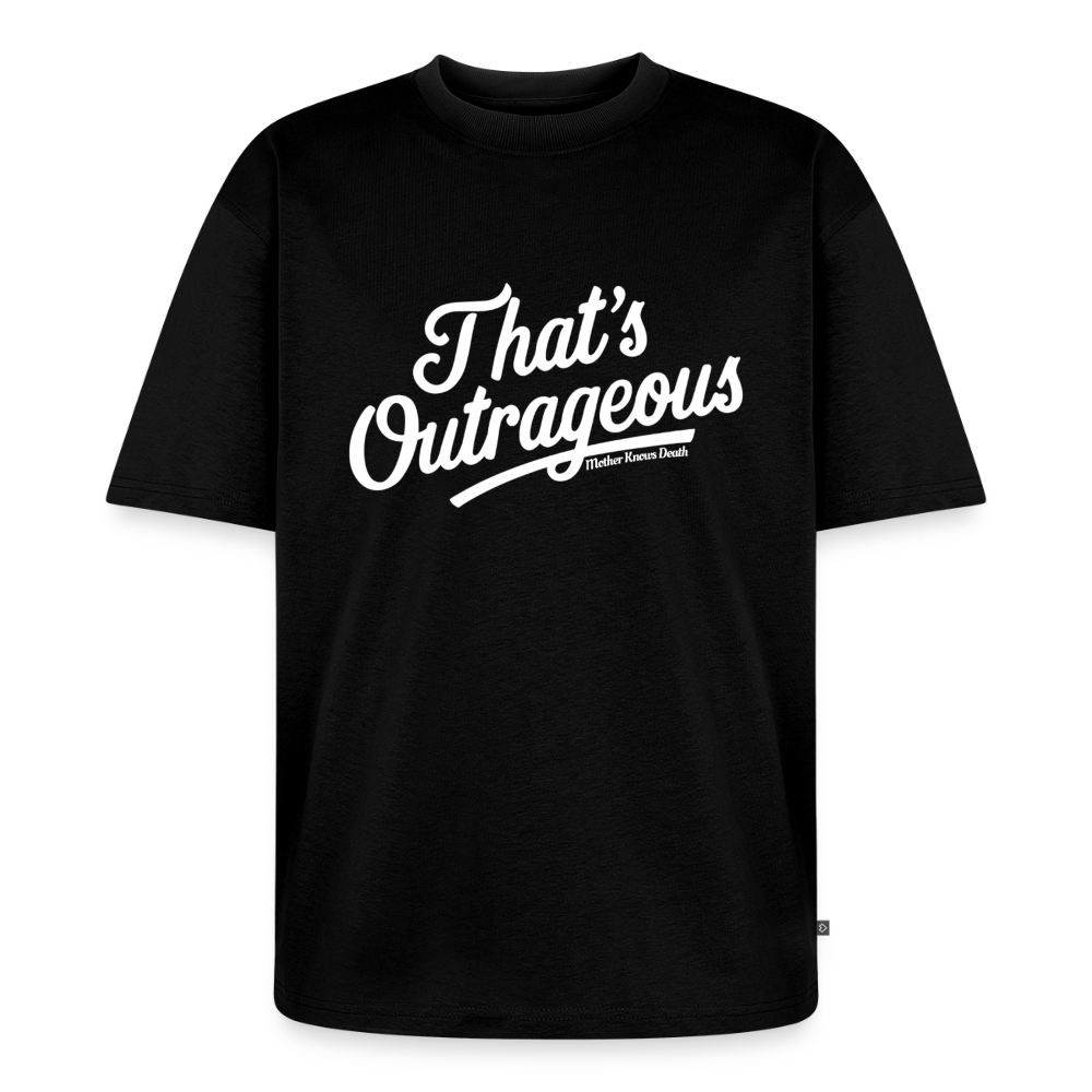 Outrageous Tee - black