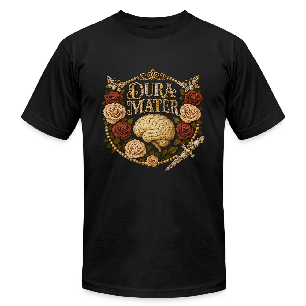 Dura Mater Floral Tee - black