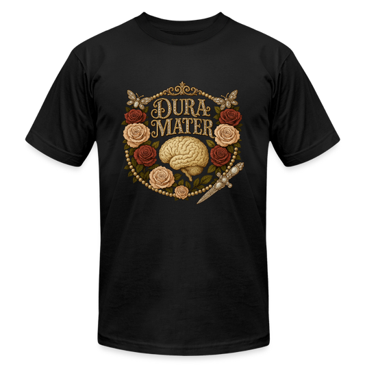 Dura Mater Floral Tee - black