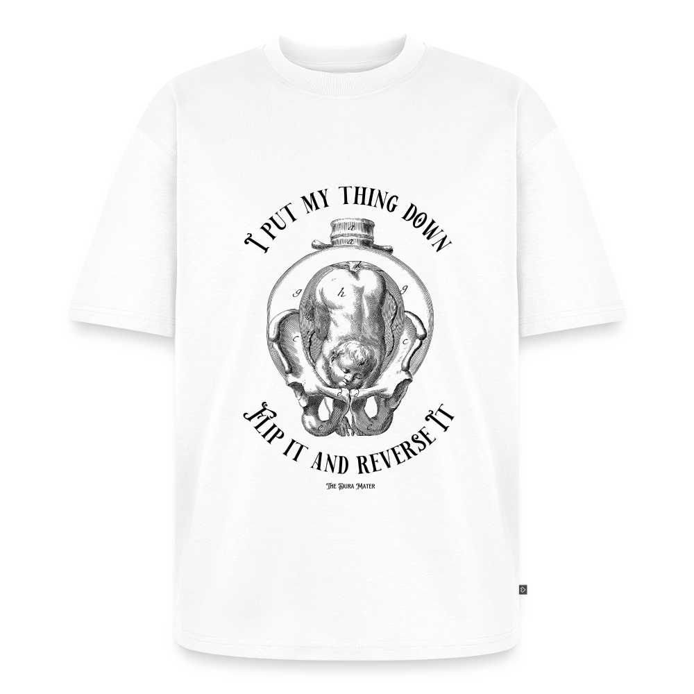 Flip It & Reverse It Tee - white