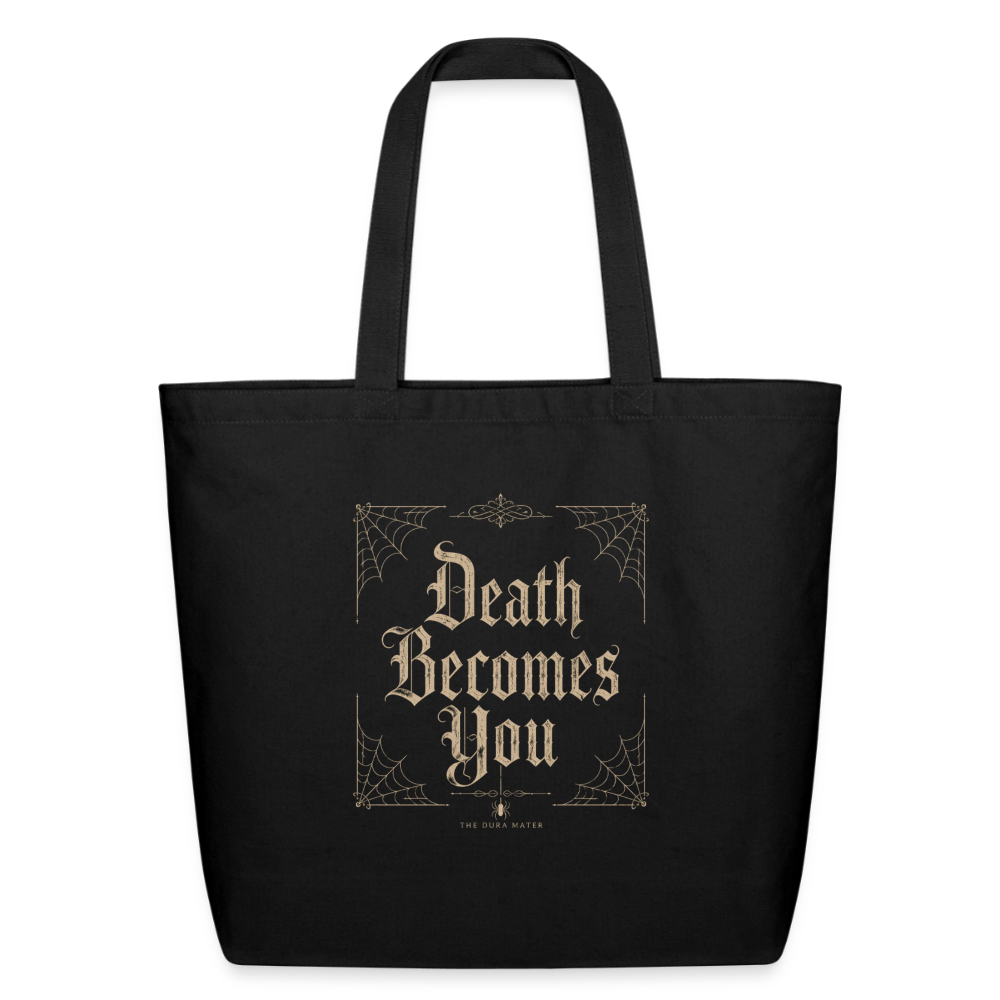 Dura Mater Death Becomes You Tote - black