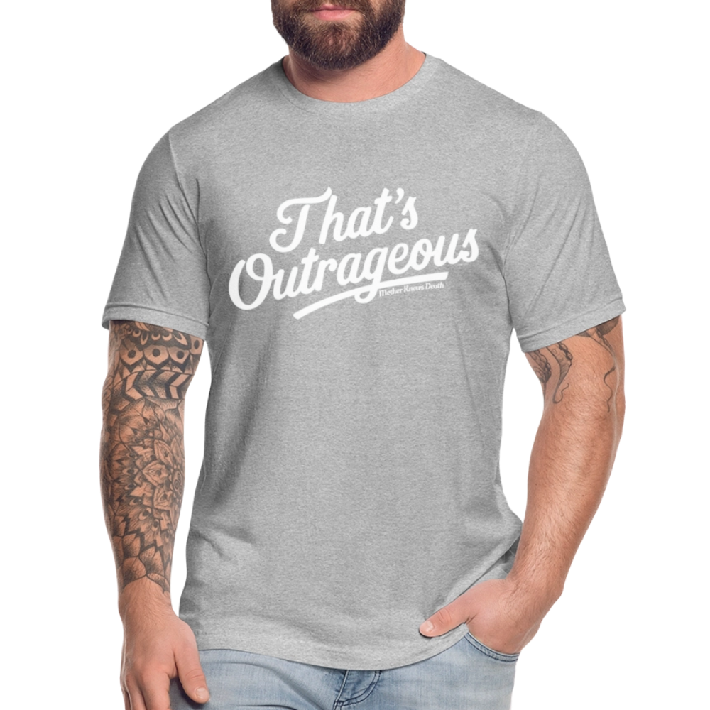 Outrageous Tee - heather gray