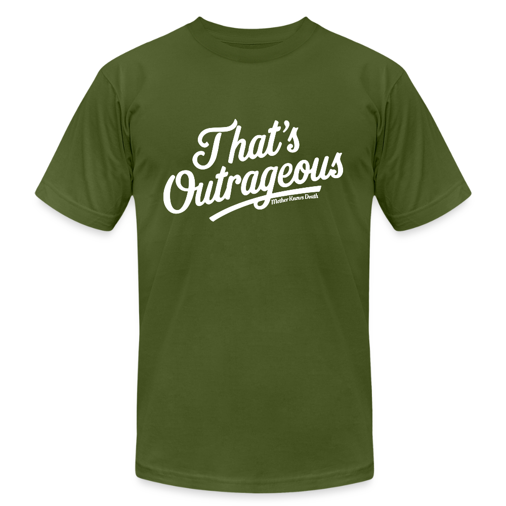 Outrageous Tee - olive
