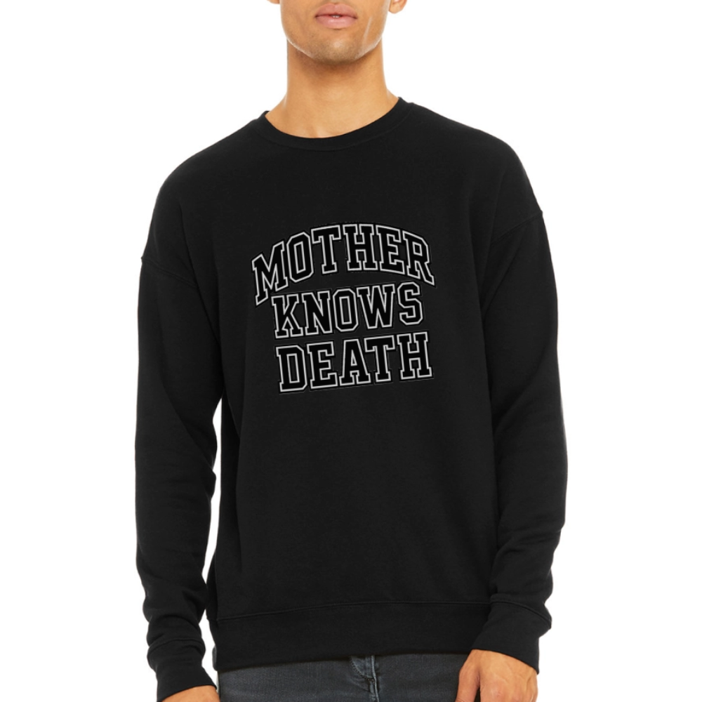 MKD Varsity Crewneck - black
