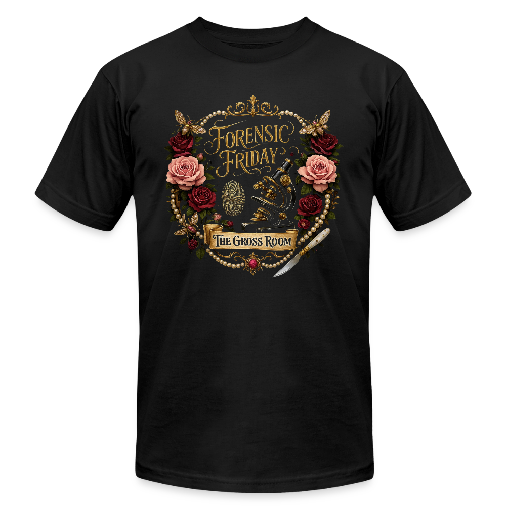 Forensic Friday Tee - black