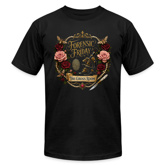 Forensic Friday Tee - black