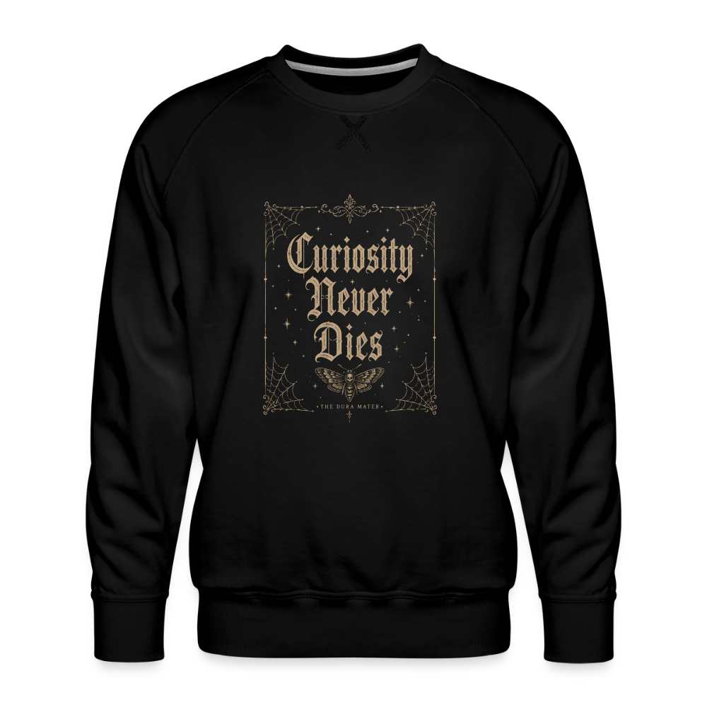Dura Mater Curiosity Never Dies Crewneck - black