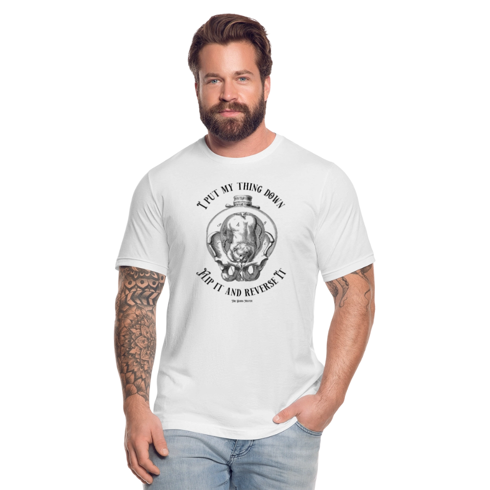 Flip It & Reverse It Tee - white