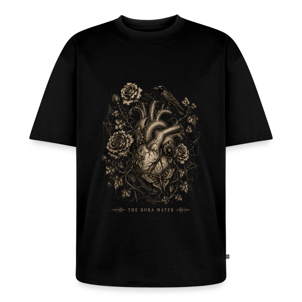 Dura Mater Full Heart Tee - black