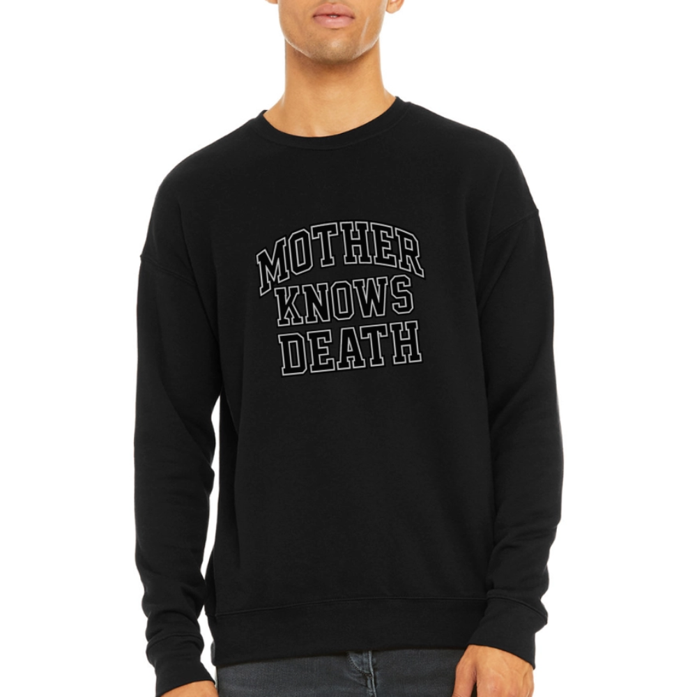 MKD Varsity Crewneck - black