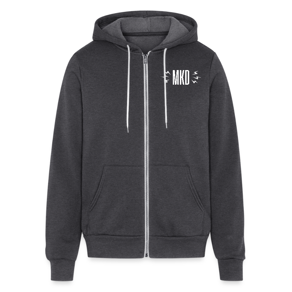 MKD Bolts Hoodie - charcoal grey