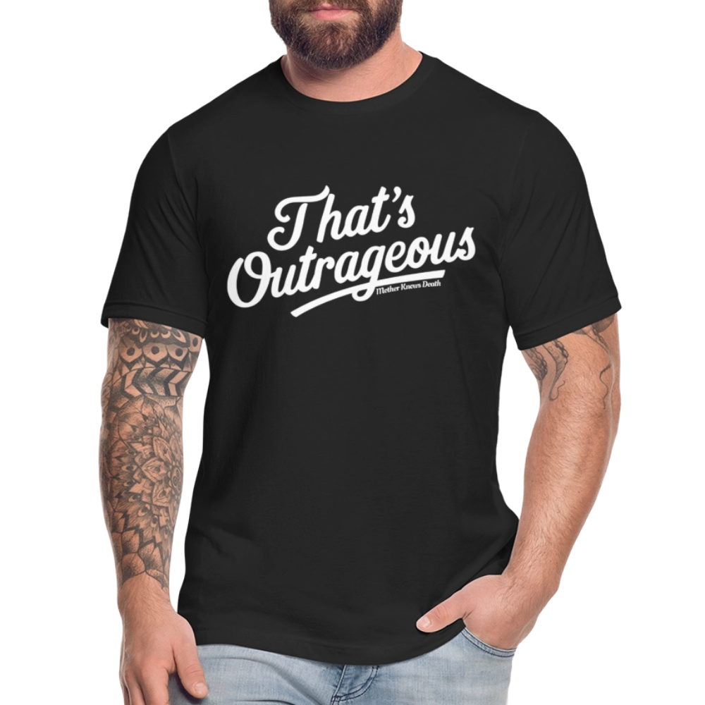 Outrageous Tee - black