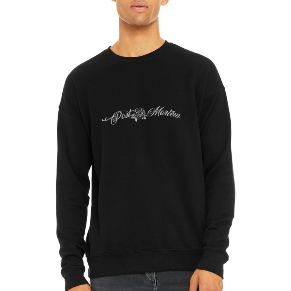 Post Mortem Crewneck - black
