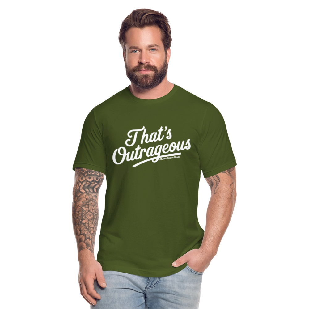 Outrageous Tee - olive