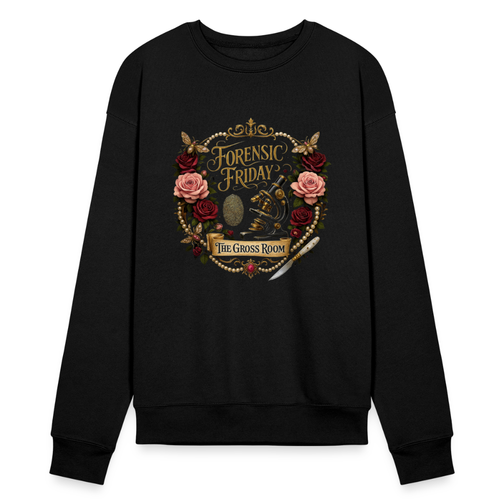 Forensic Friday Crewneck - black