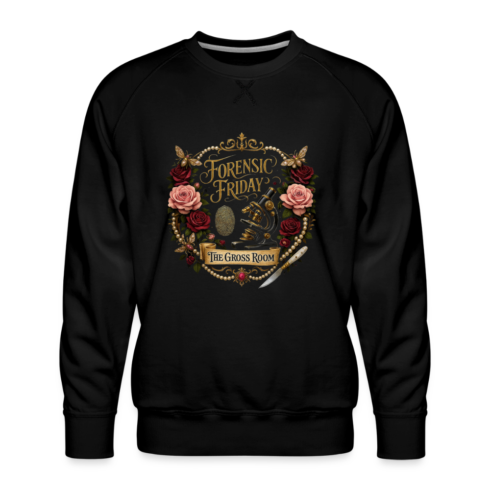 Forensic Friday Crewneck - black