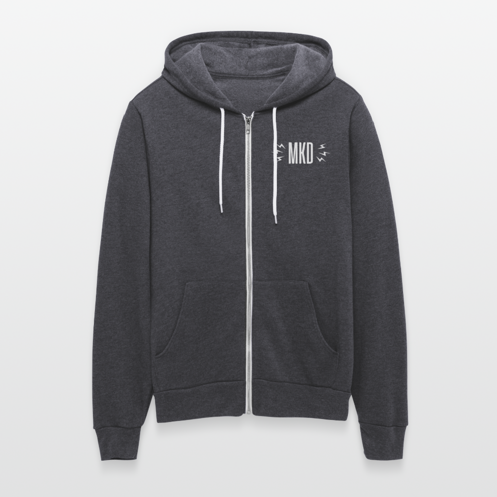 MKD Bolts Hoodie - charcoal grey