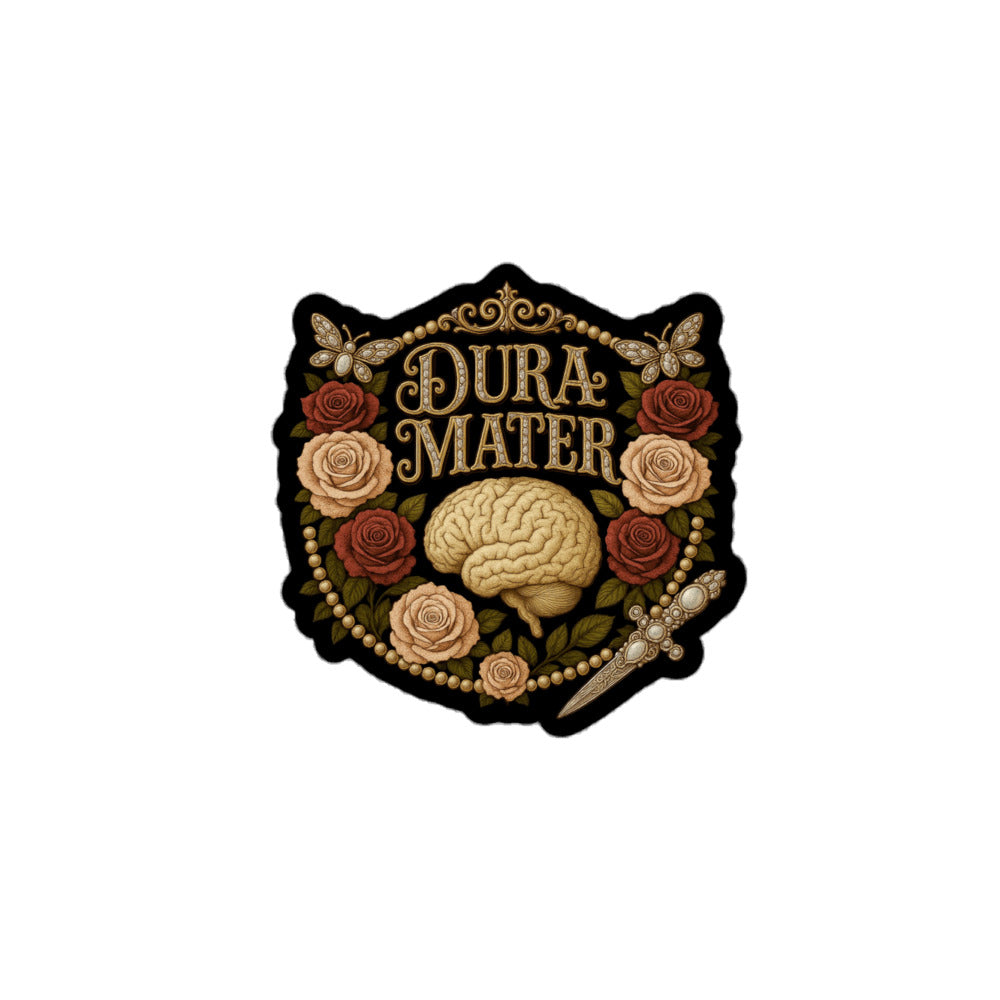 Sticker Duar Dura Mater Floral Sticker – The Dura Mater